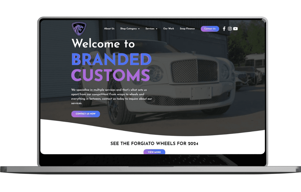 Website Design For Auto Services